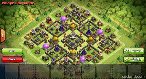 best th 9 base layout.